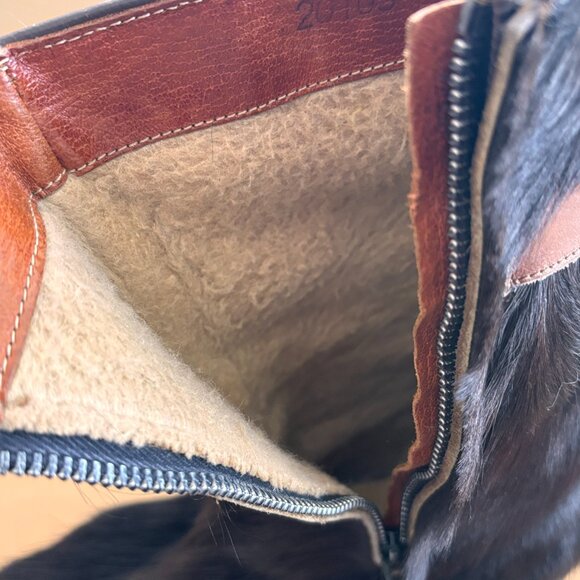 RARE with box! Vintage 1970s Killy Après-Ski Fur Boots by Wolverine 8 9 - Picture 7 of 15